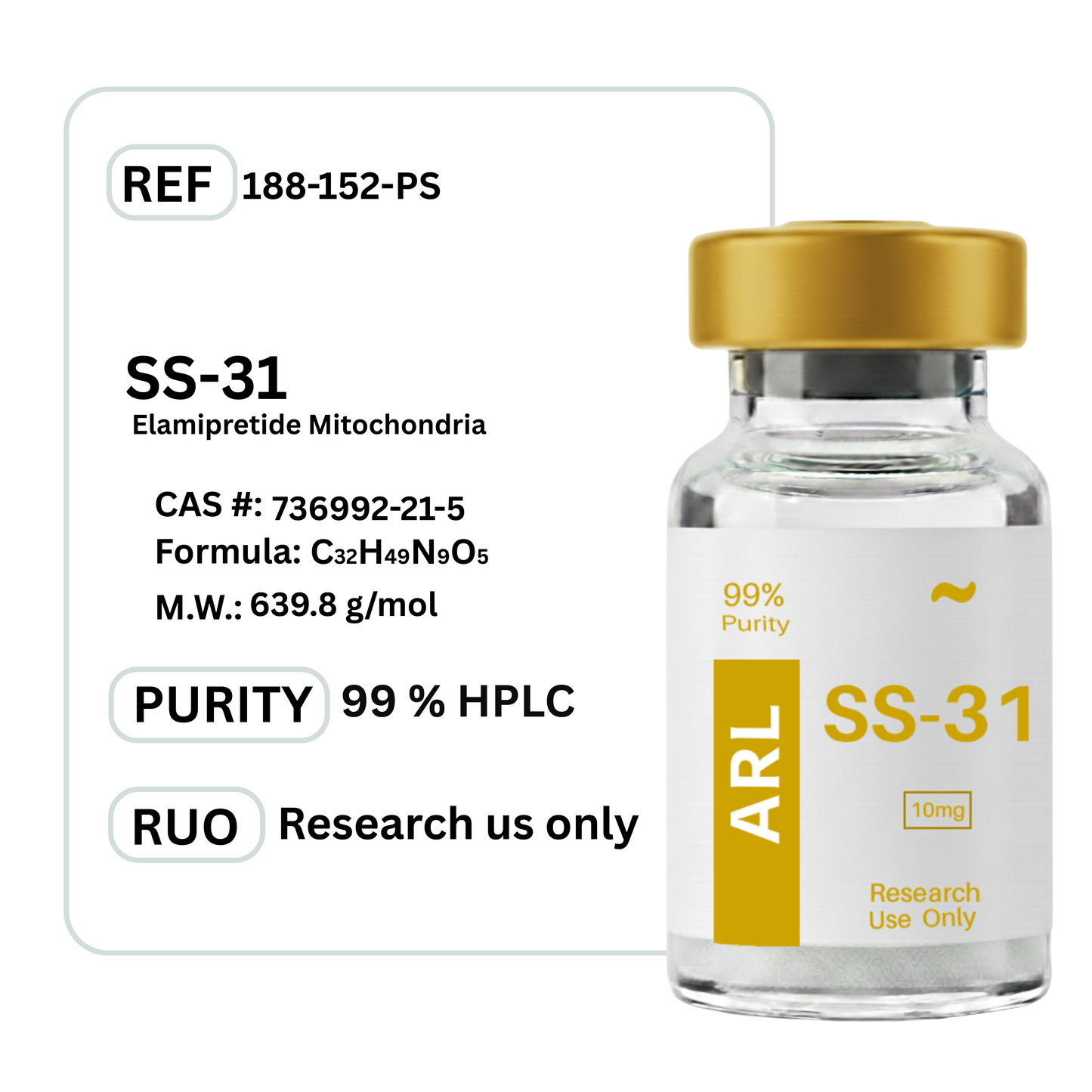 SS-31 - Premium Research Peptide